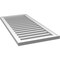 Ekena Millwork Vertical Surface Mount PVC Gable Vent: Functional, w/ 2"W x 1-1/2"P Brickmould Frame, 20"W x 42"H GVPVE20X4202SF - alternate 3